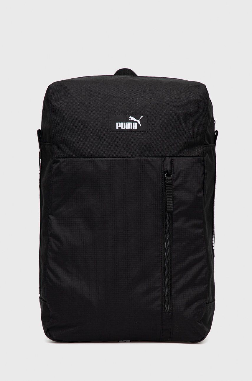 Puma plecak 78863 kolor czarny duży z aplikacją