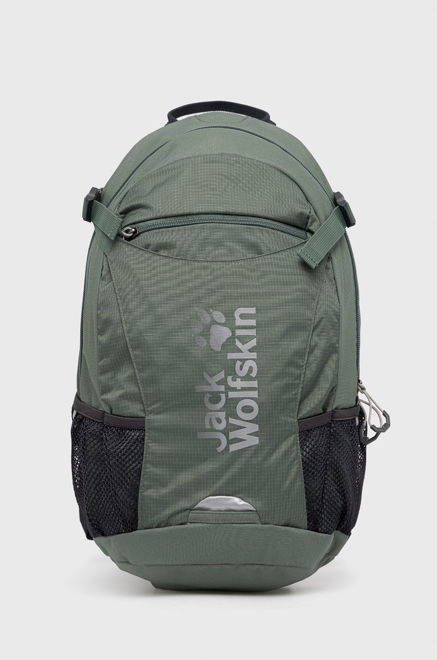 

Раница Jack Wolfskin Velocity 12 в зелено голям размер с принт, Зелен