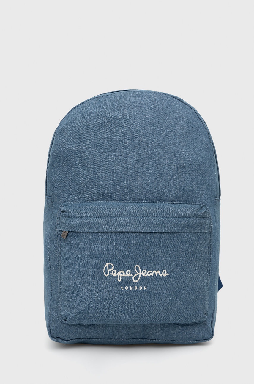 

Раница Pepe Jeans Candem B. Backpack в тъмносиньо голям размер с изчистен дизайн, Тъмносин