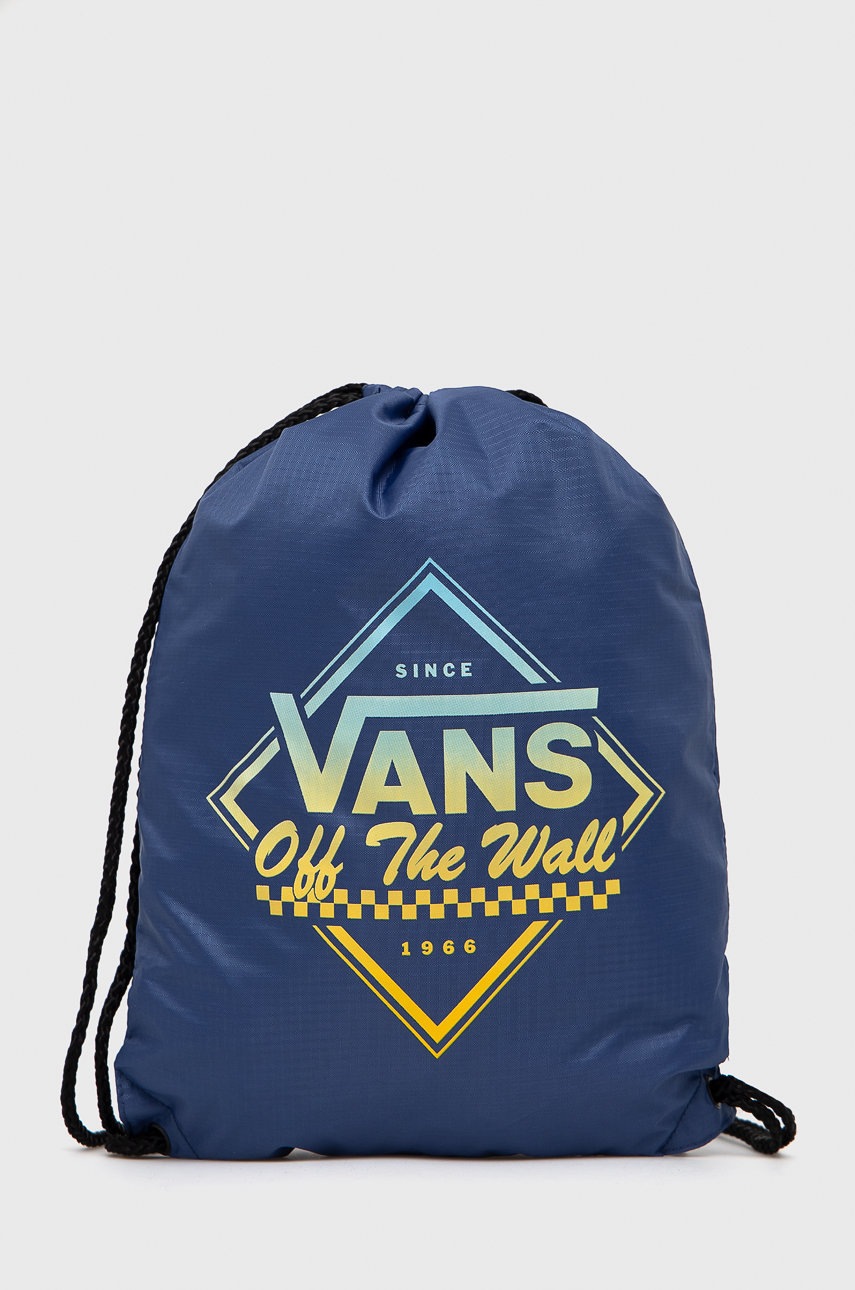 

Раница Vans с принт, Син