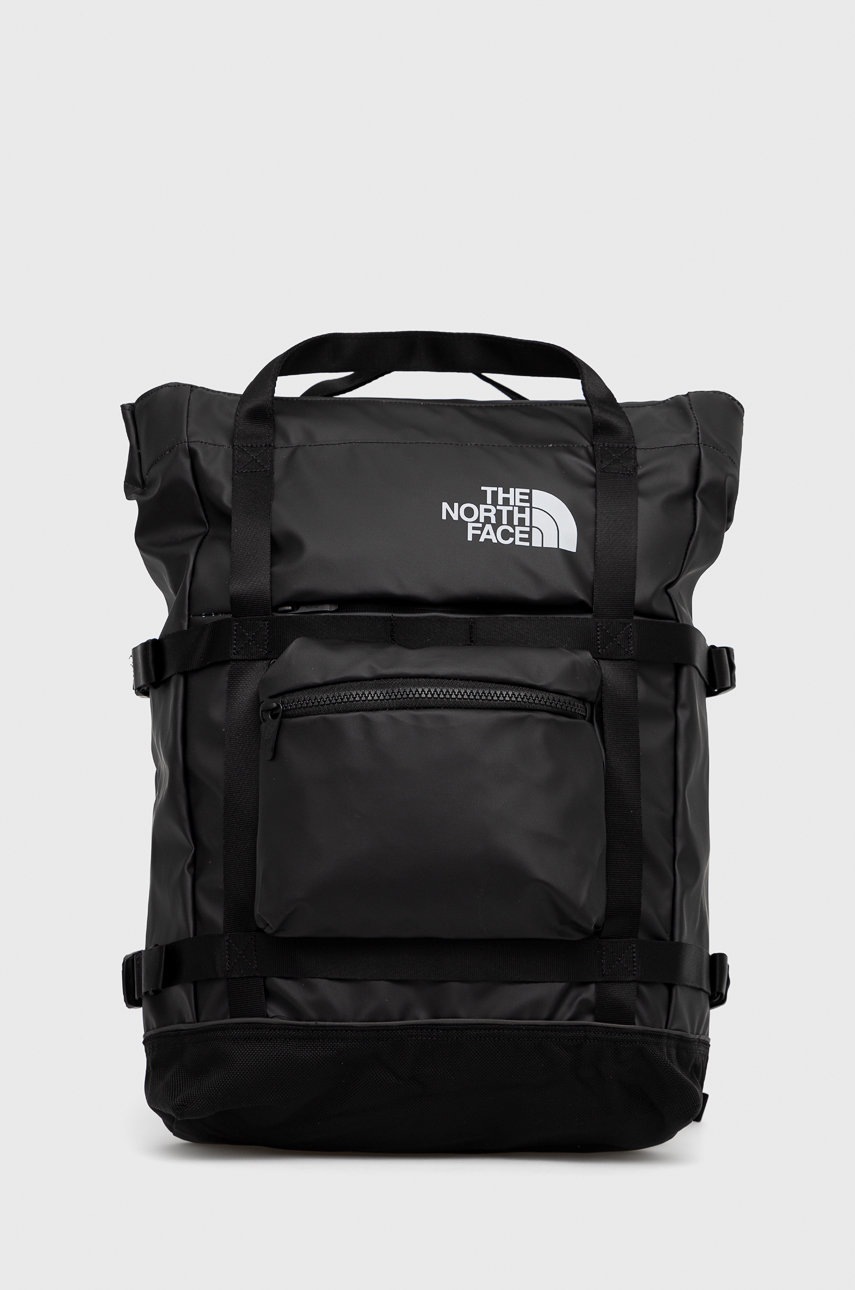 

Раница The North Face в черно голям размер с изчистен дизайн, Черен