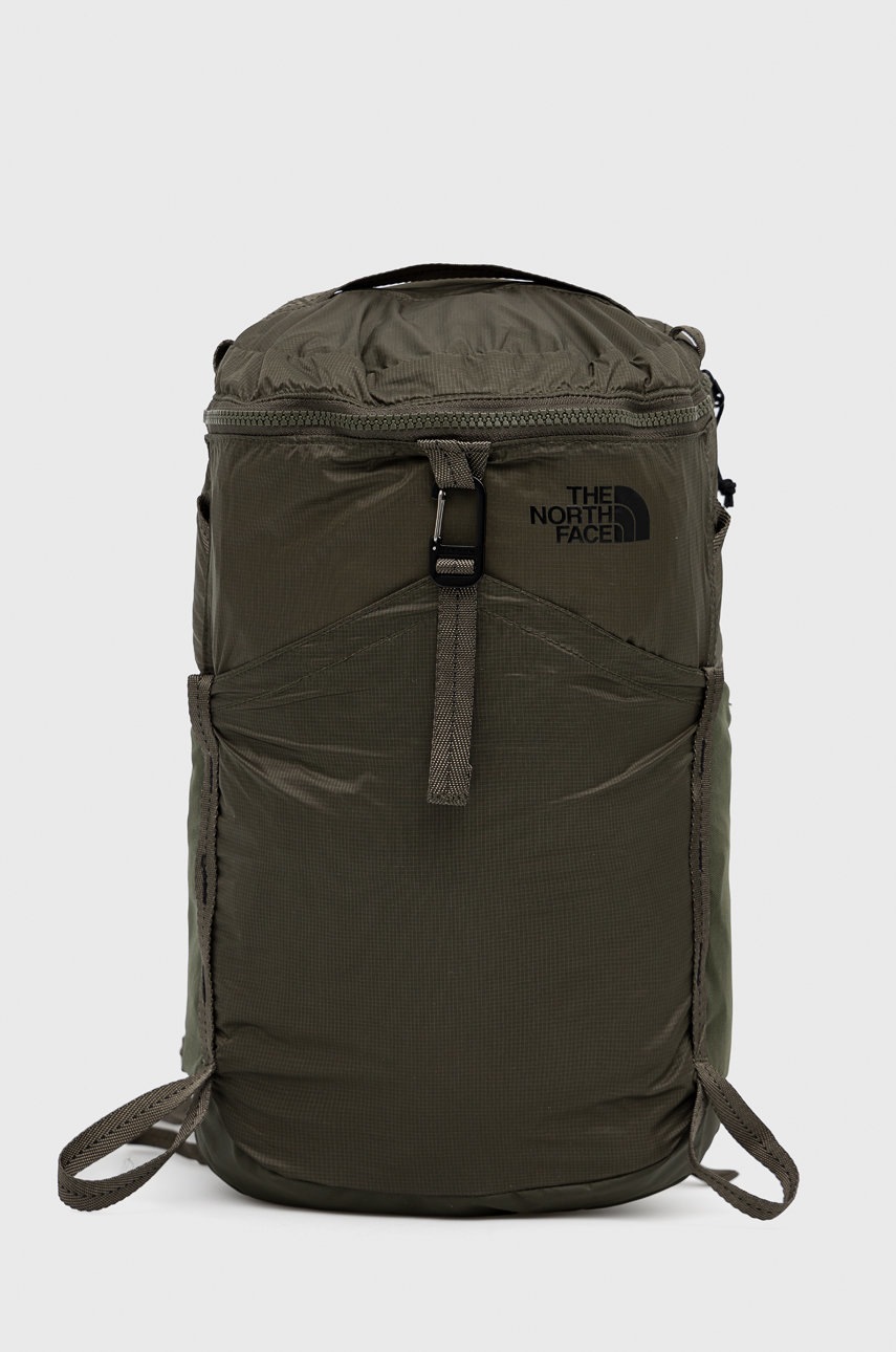 

Раница The North Face в зелено малък размер с изчистен дизайн, Зелен