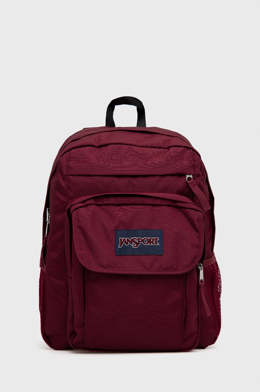 

Раница Jansport в бордо голям размер с апликация
