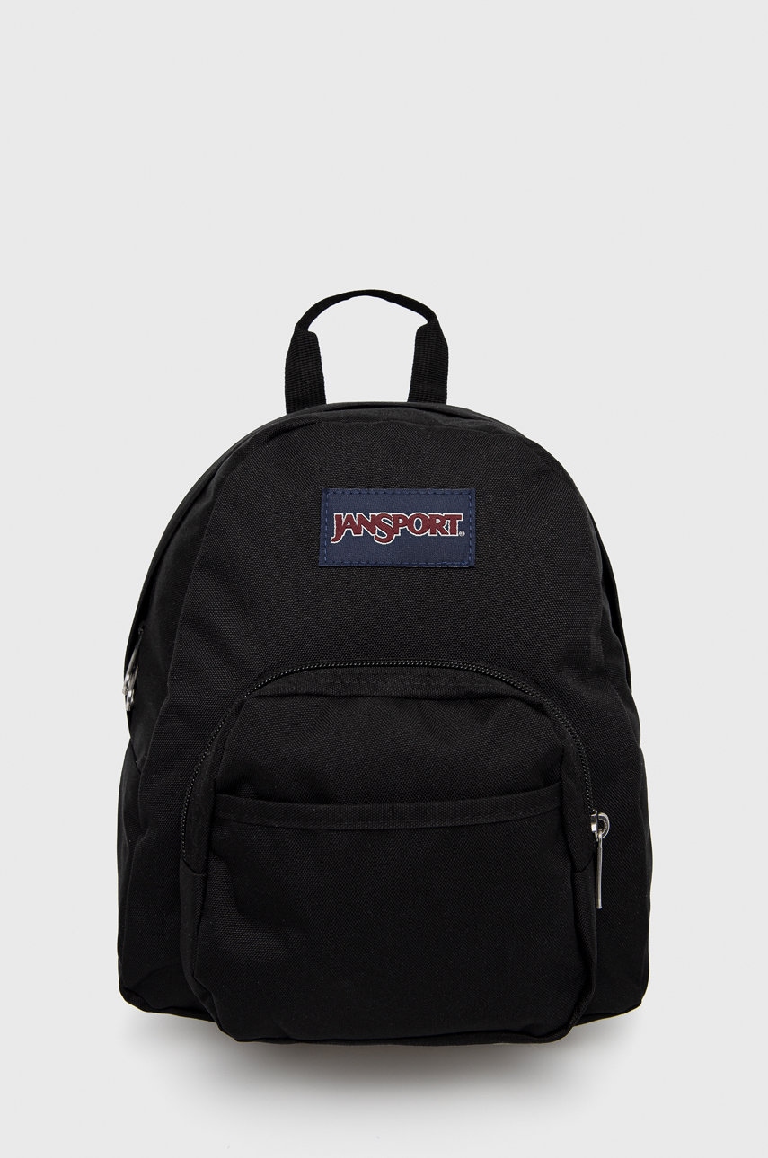 Jansport rucsac culoarea negru, mic, neted