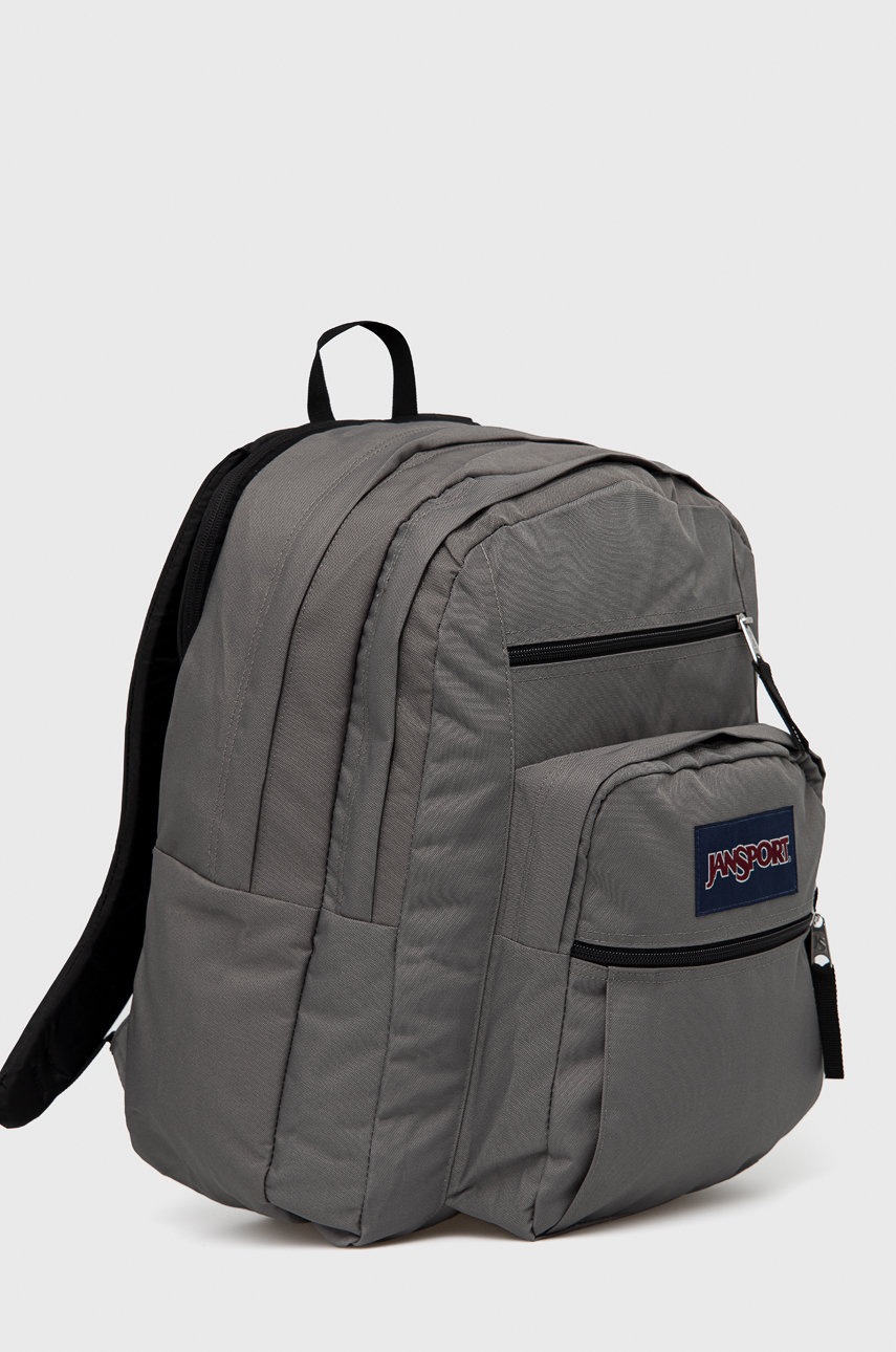 

Рюкзак Jansport цвет серый большой с аппликацией
