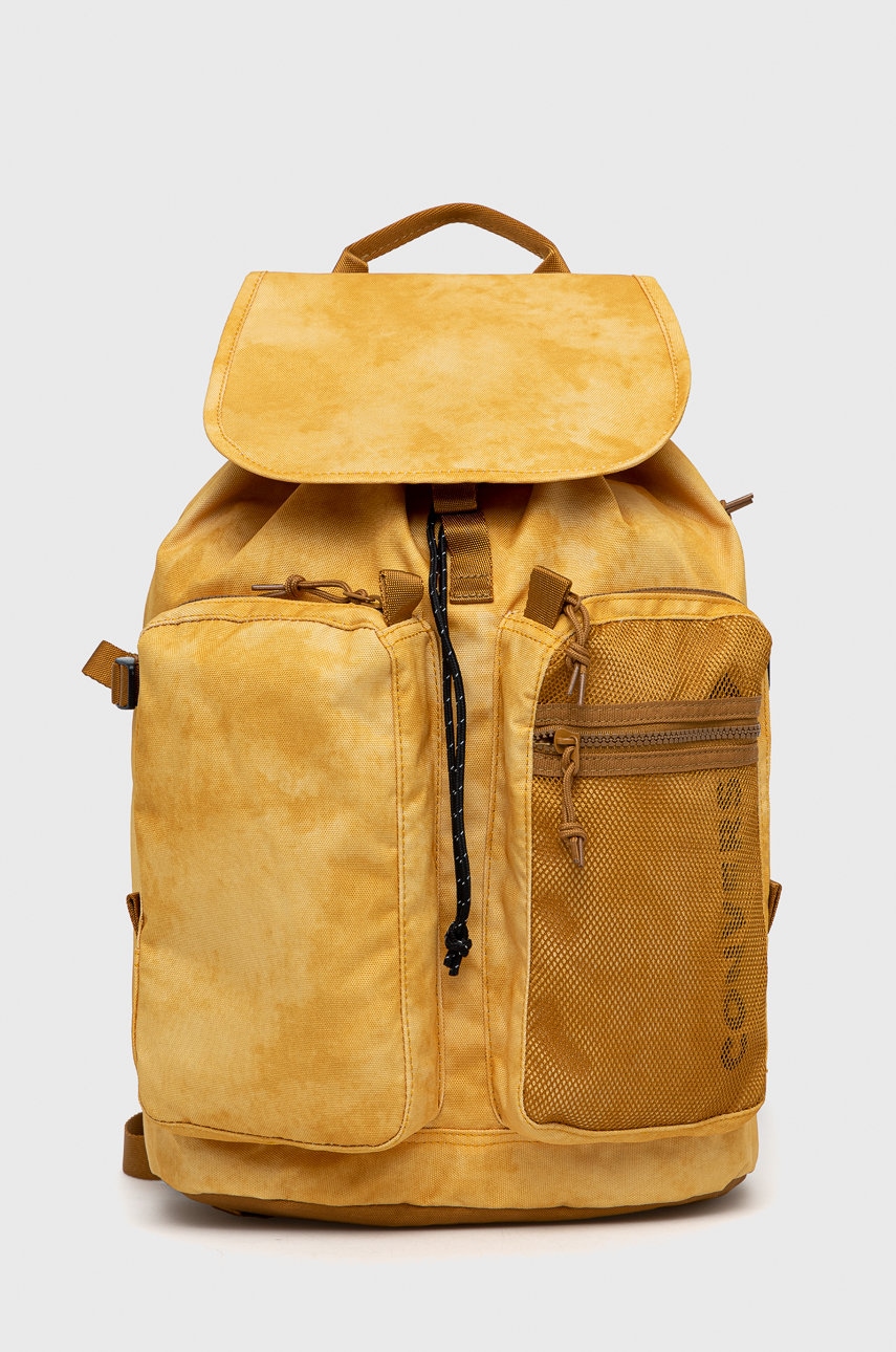 Converse rucsac culoarea galben, mare, neted