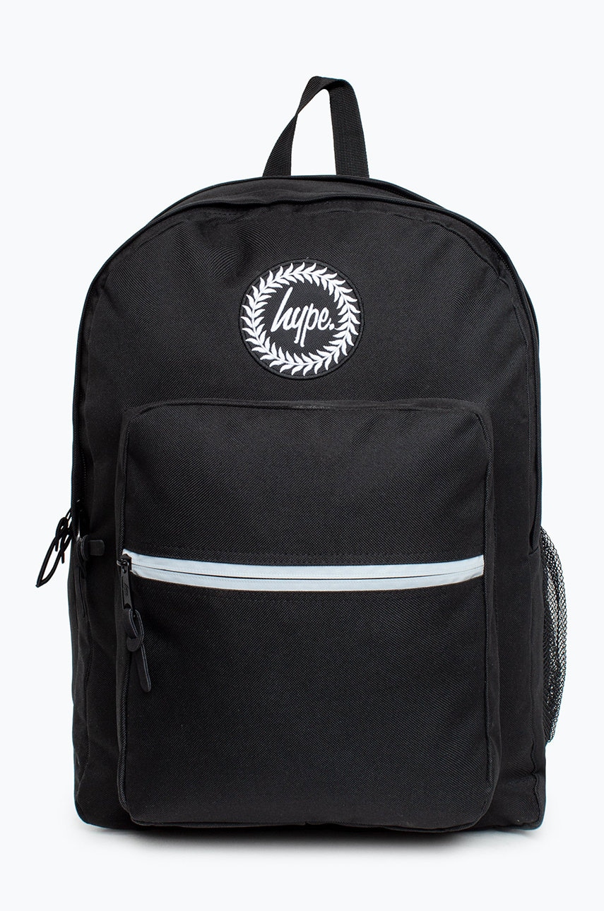 Hype rucsac culoarea negru, mare, neted