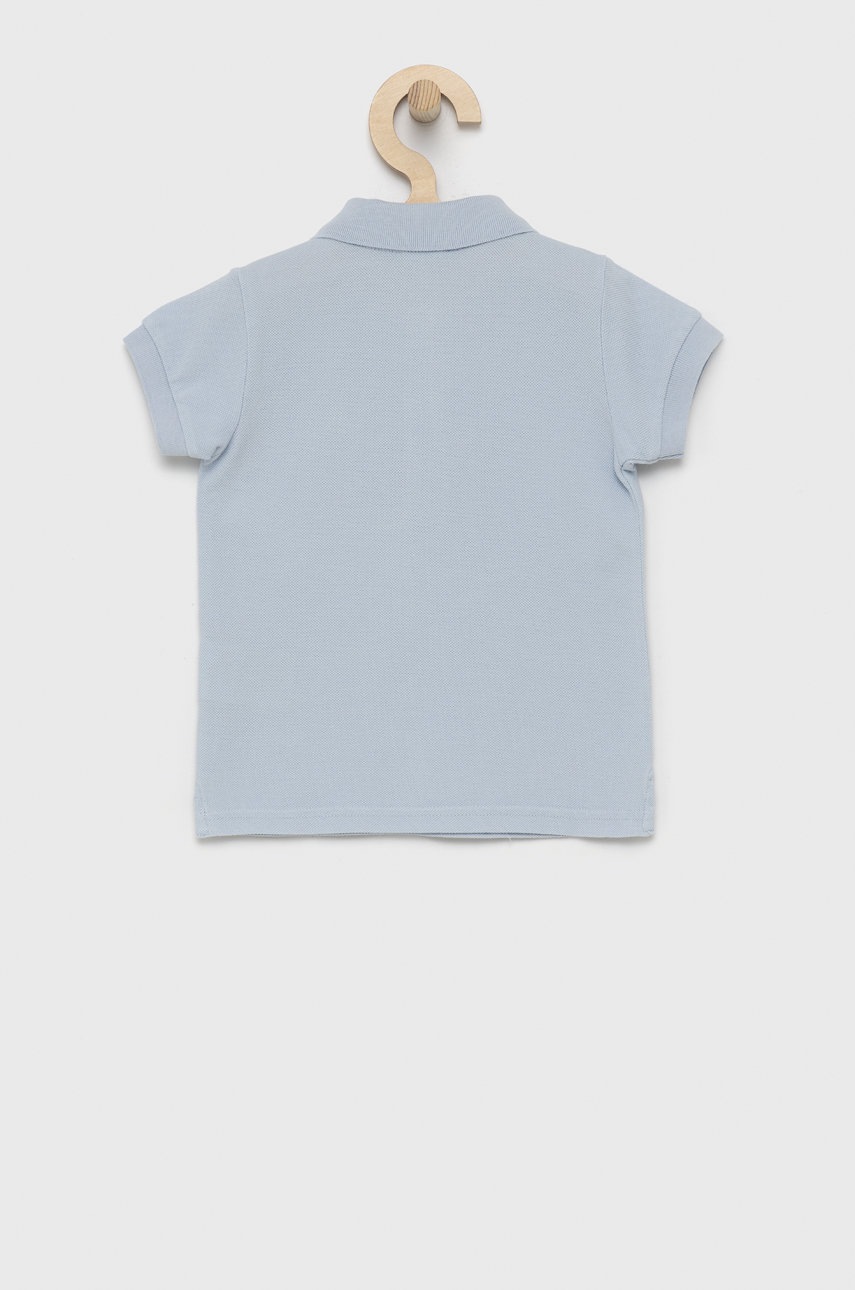 

Дитяче бавовняне поло United Colors of Benetton гладкий