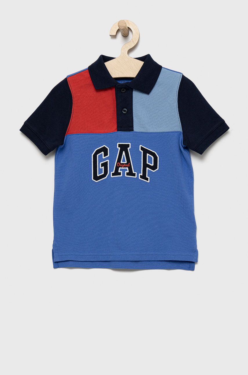 GAP tricouri polo din bumbac pentru copii cu imprimeu