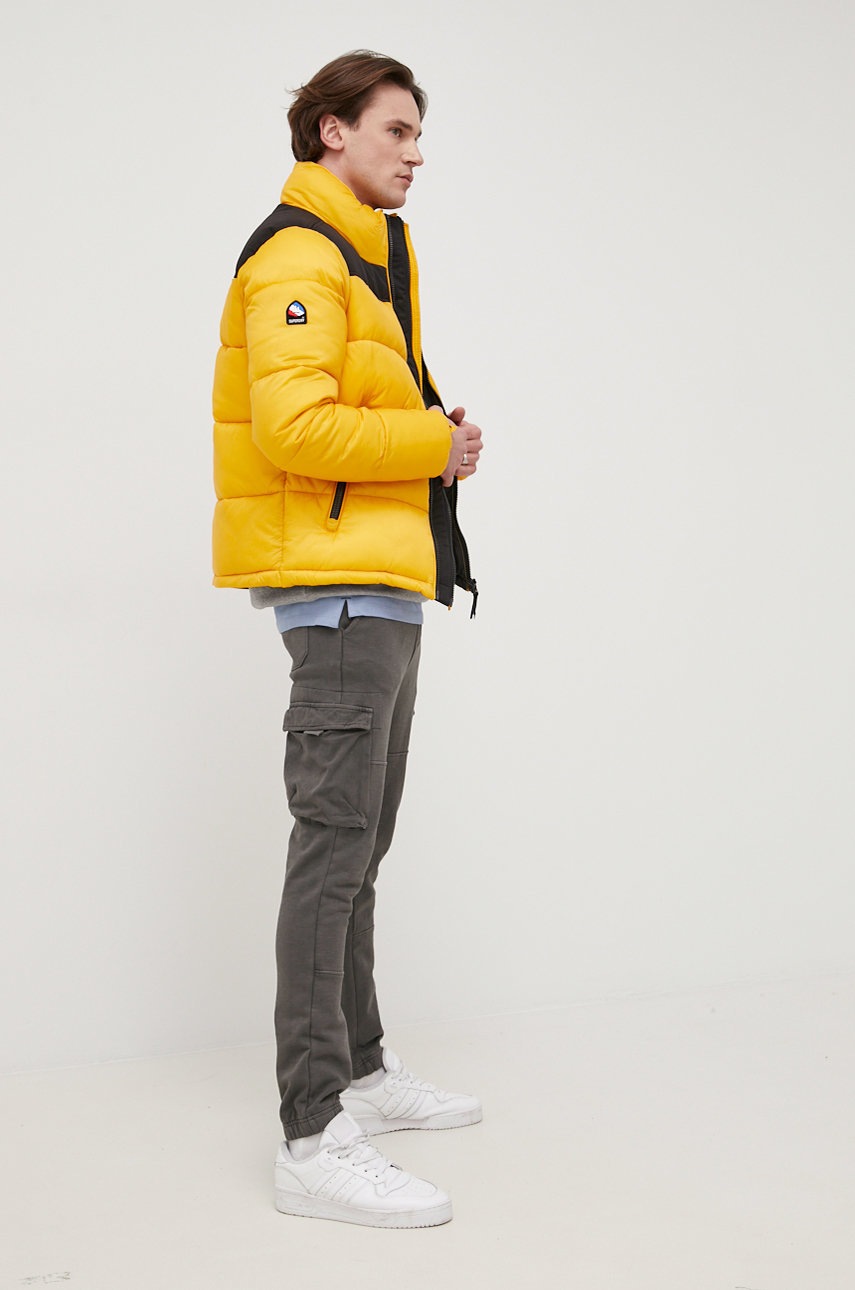 

Хлопковое поло Produkt by Jack & Jones цвет фиолетовый однотонный