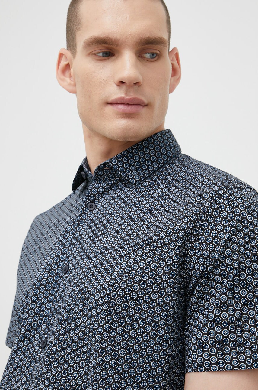 Tom tailor camasa culoarea albastru marin