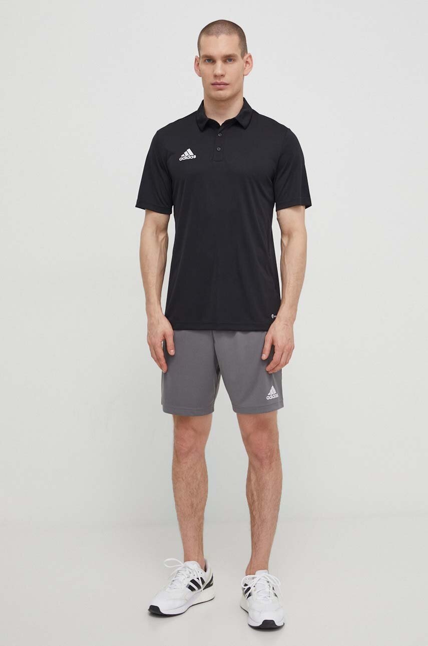 Polo προπόνησης adidas Performance Entrada 22 Entrada 22 χρώμα: μαύρο IL3431 HB5328 φωτογραφία