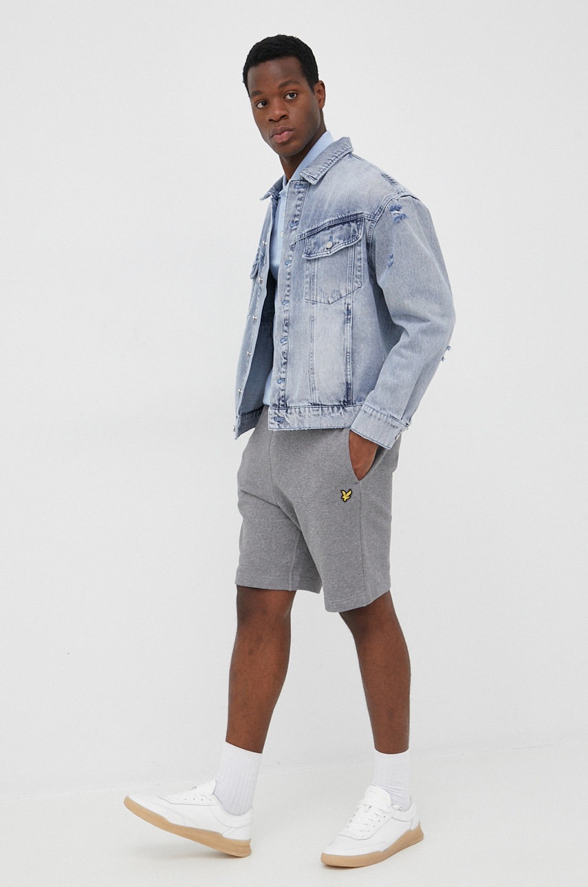 

Поло Lyle & Scott мужской однотонный