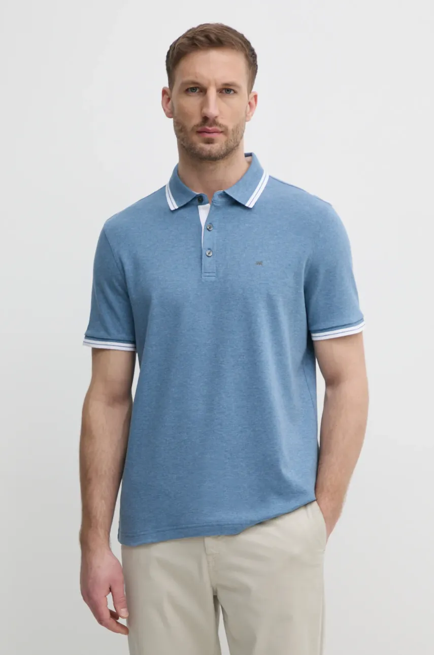 Michael Kors polo de bumbac neted