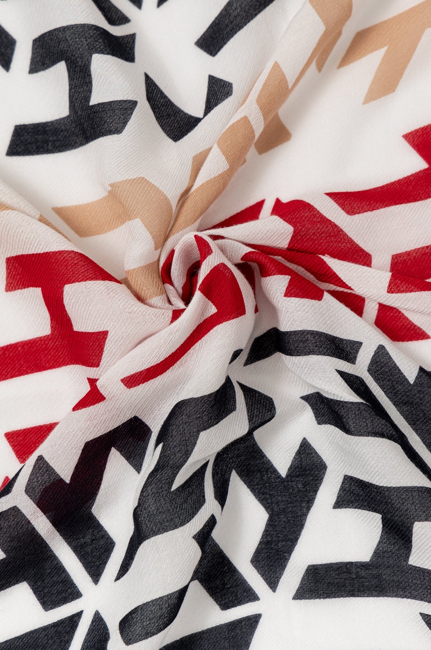 

Хустка Tommy Hilfiger Iconic жіноча колір синій візерунок