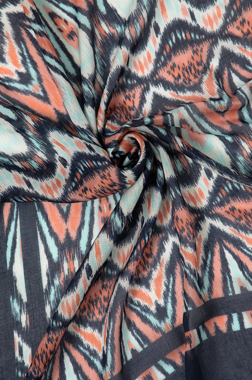 

Платок Pepe Jeans Lane Scarf женский цвет синий узор