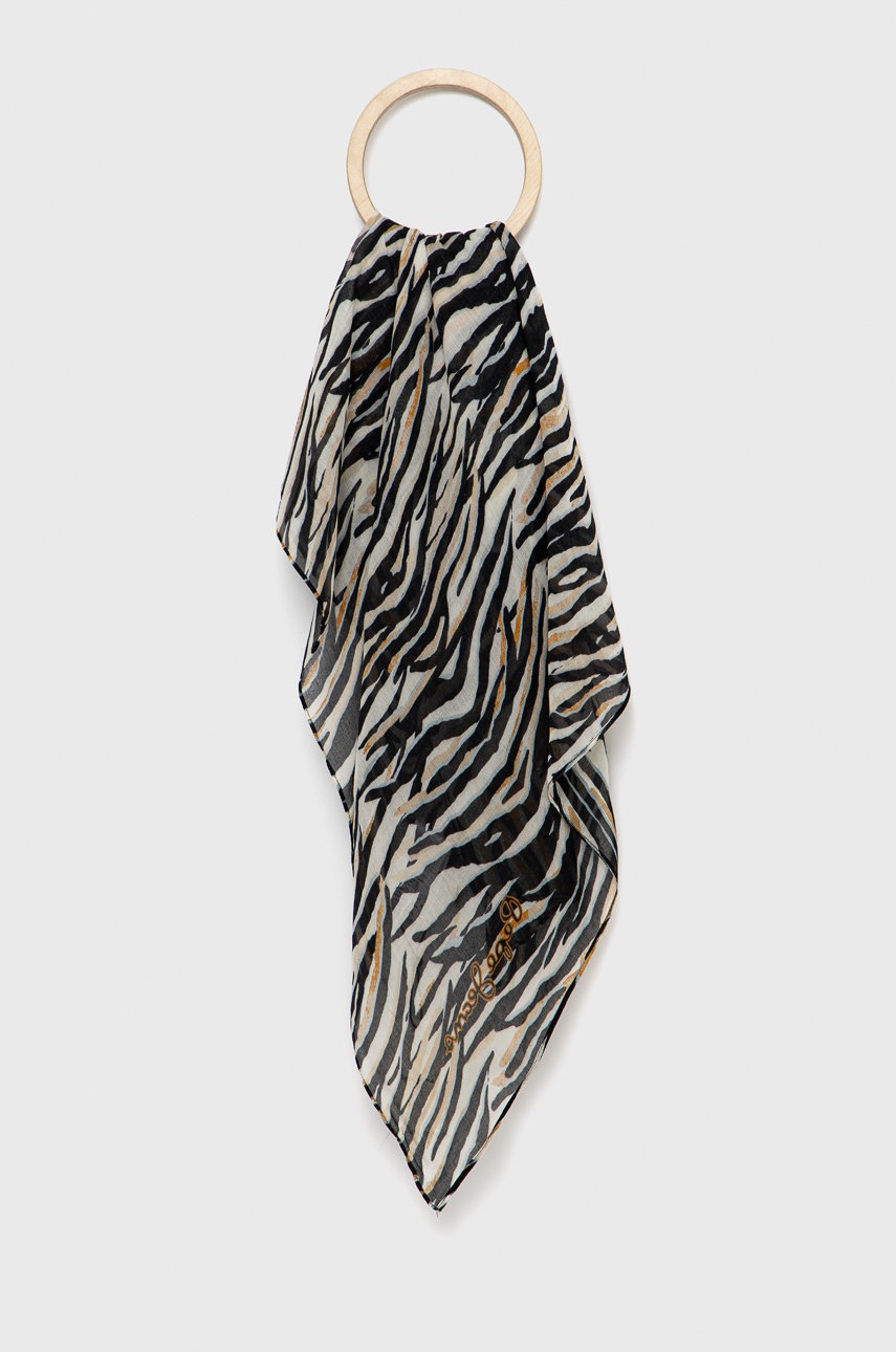 

Тънък шал Pepe Jeans Emily Scarf дамски с десен, Многоцветен