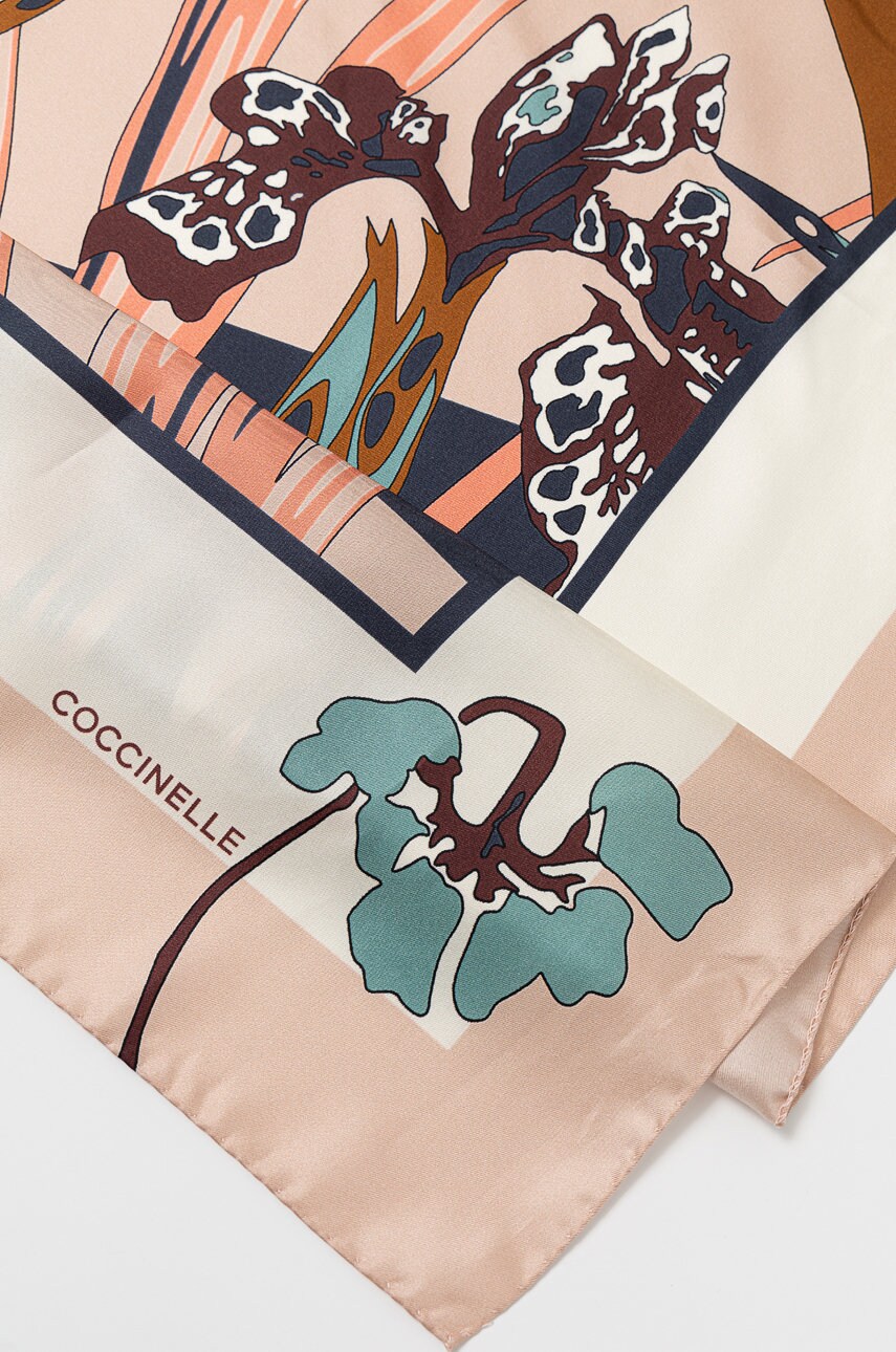 

Шовкова хустка Coccinelle візерунок