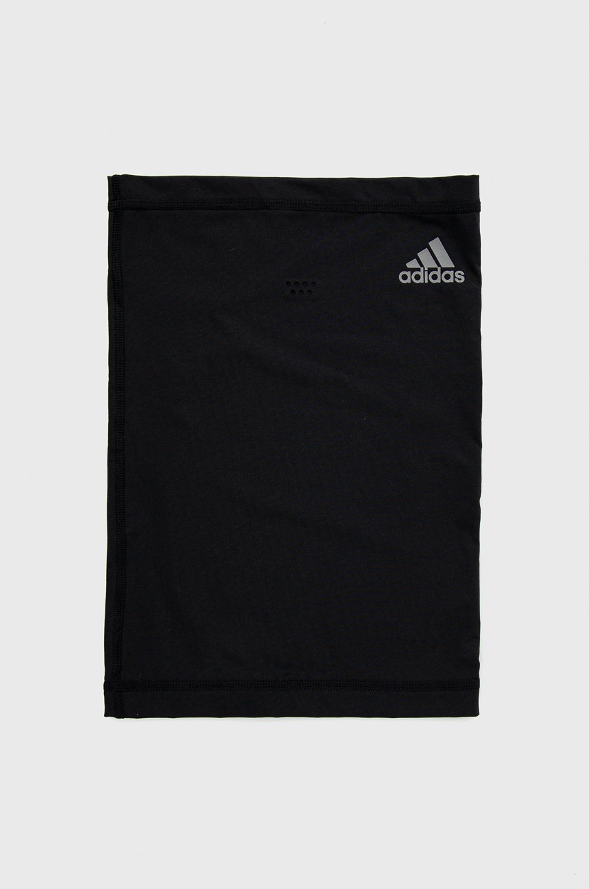 

Снуд adidas колір чорний однотонний