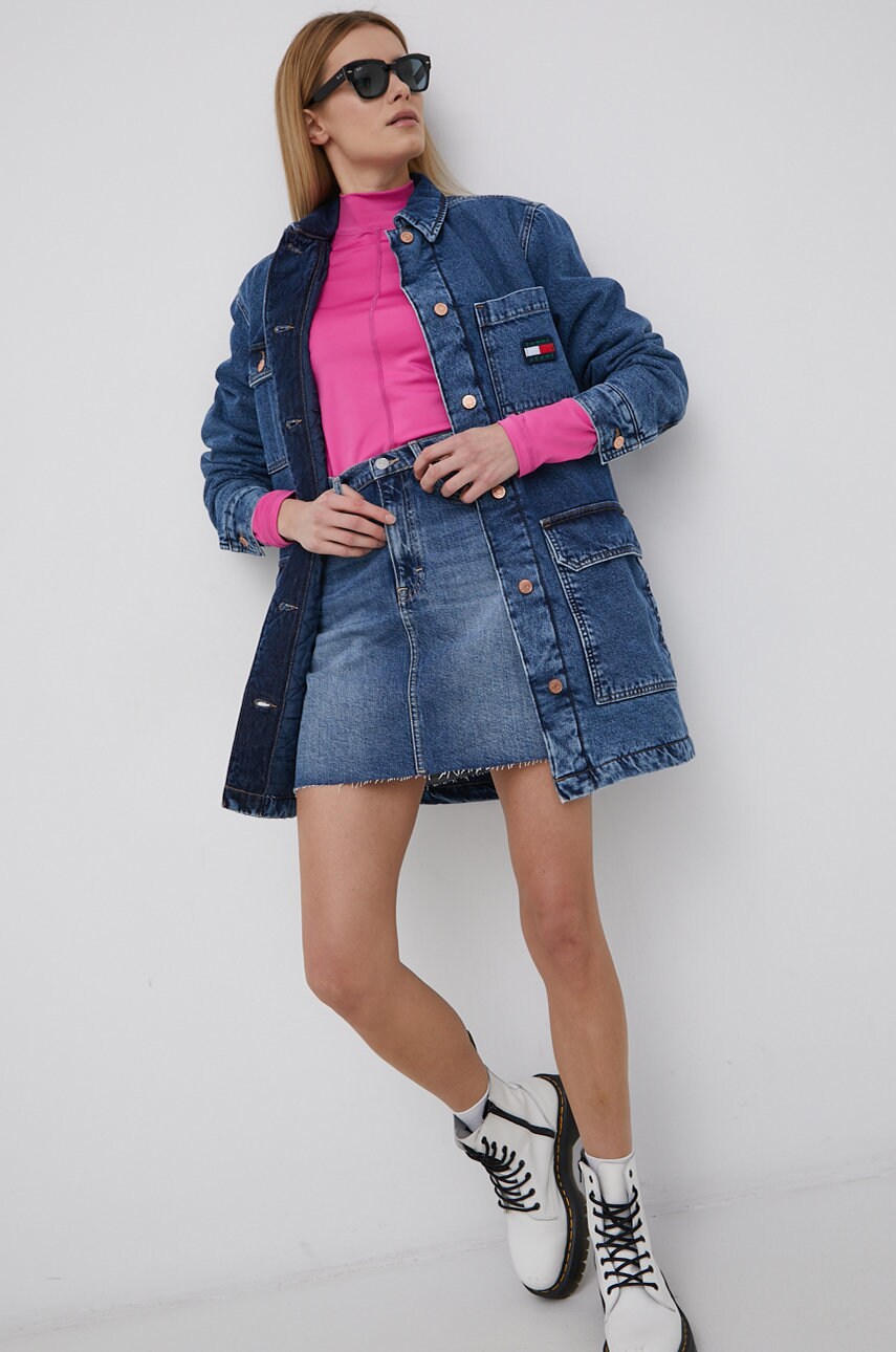 

Джинсова спідниця Tommy Jeans mini пряма