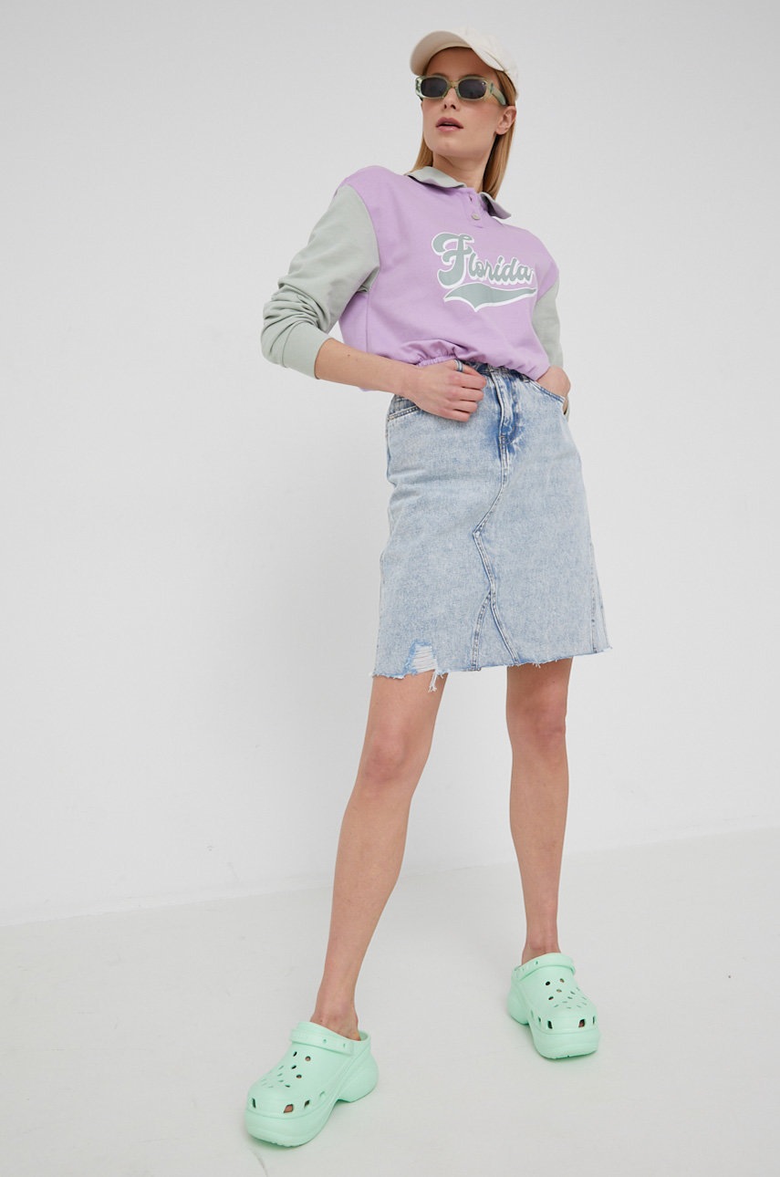 

Джинсова спідниця Vero Moda mini пряма