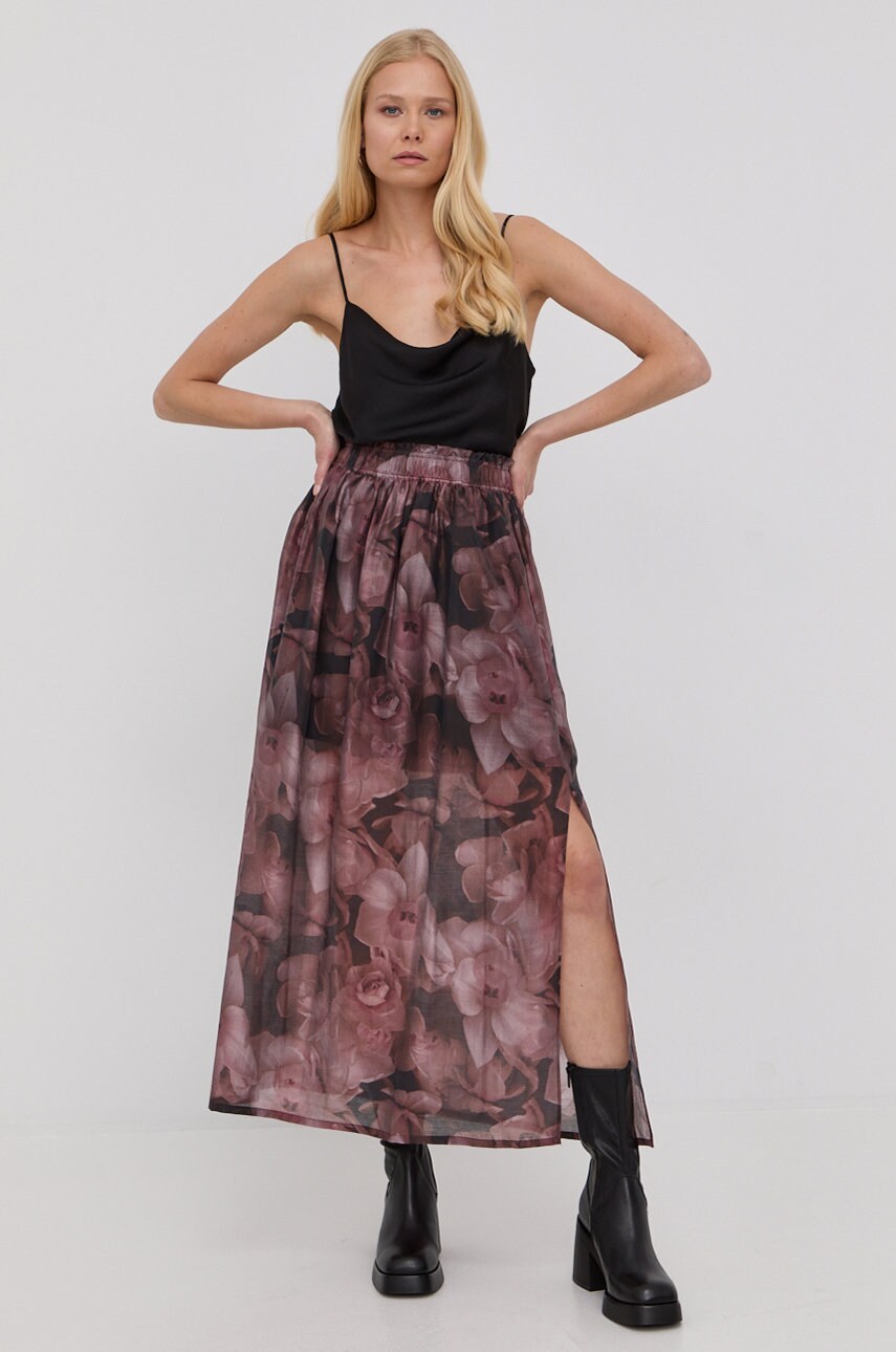 Allsaints fusta maxi, evazati