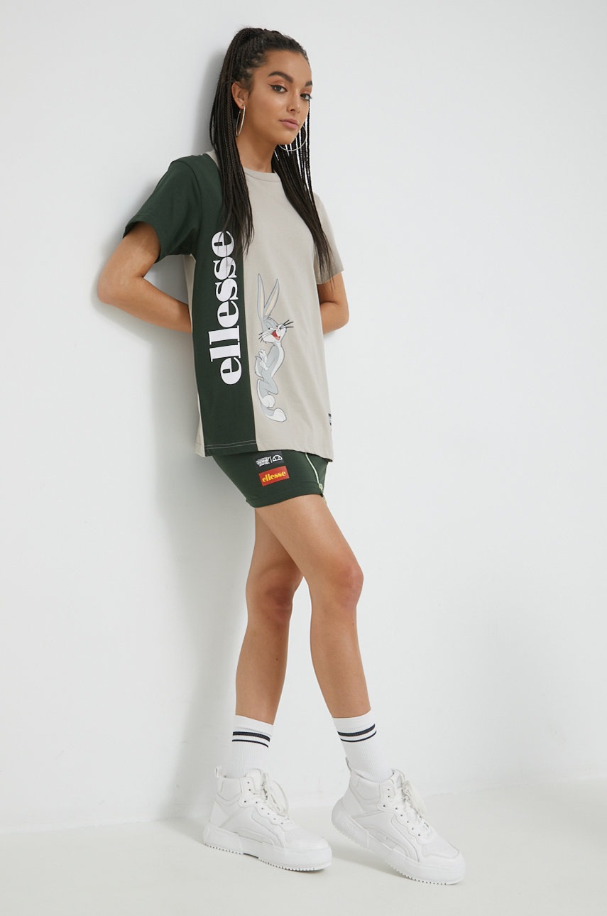 

Юбка Ellesse X Looney Tunes цвет зелёный mini карандаш
