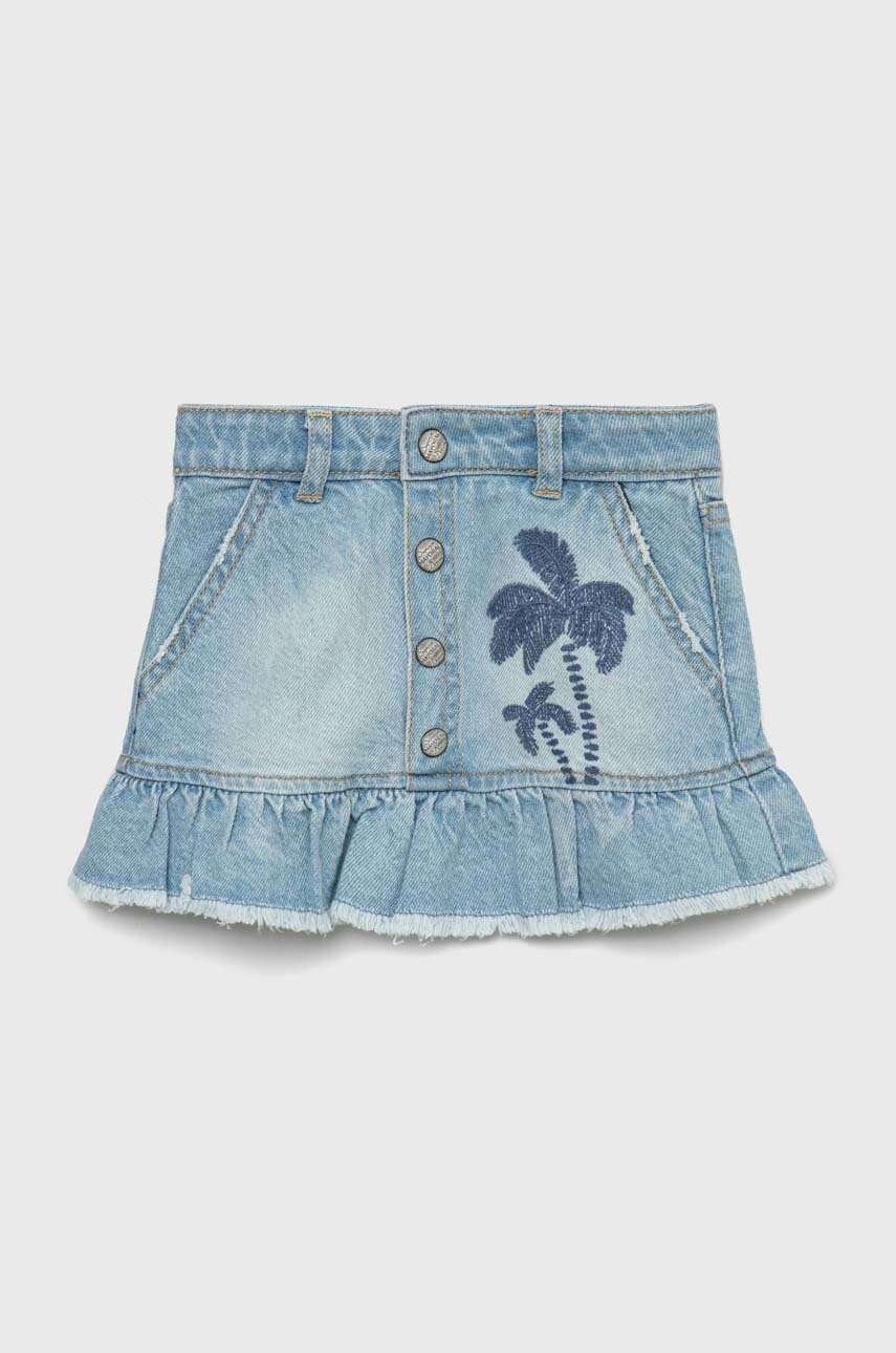 Mayoral fusta denim pentru copii mini, drept
