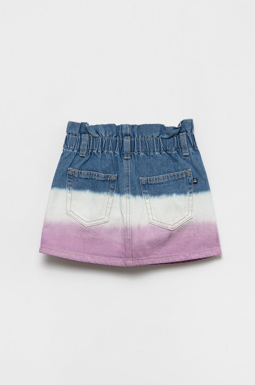 

Дитяча джинсова спідниця United Colors of Benetton mini пряма