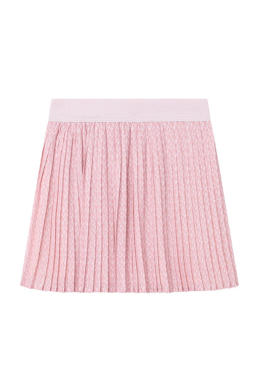 Michael Kors fusta fete culoarea roz, mini, evazati 2023 ❤️ Pret Super answear imagine noua 2022