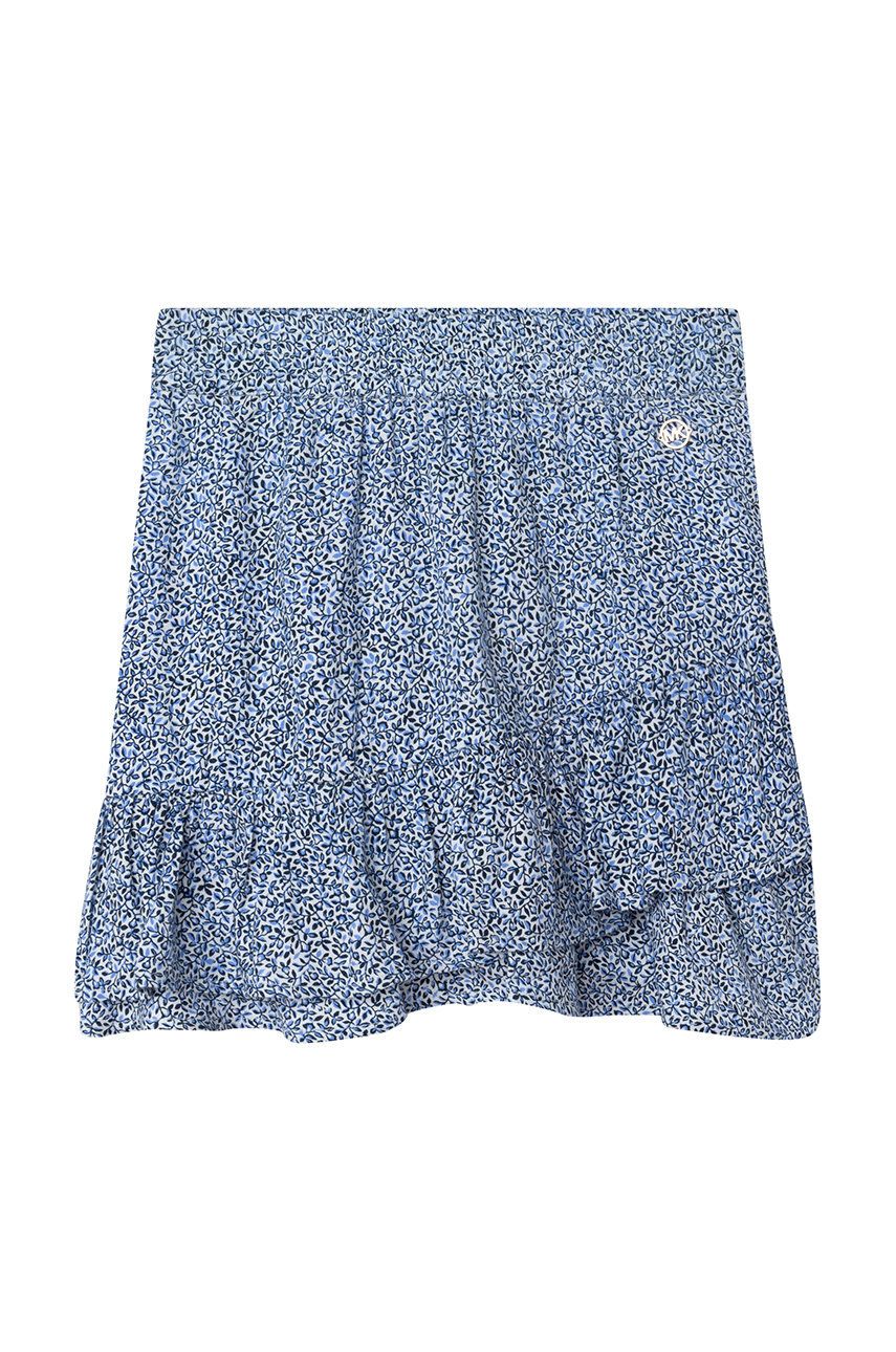 E-shop Dětská sukně Michael Kors tmavomodrá barva, mini, jednoduchý