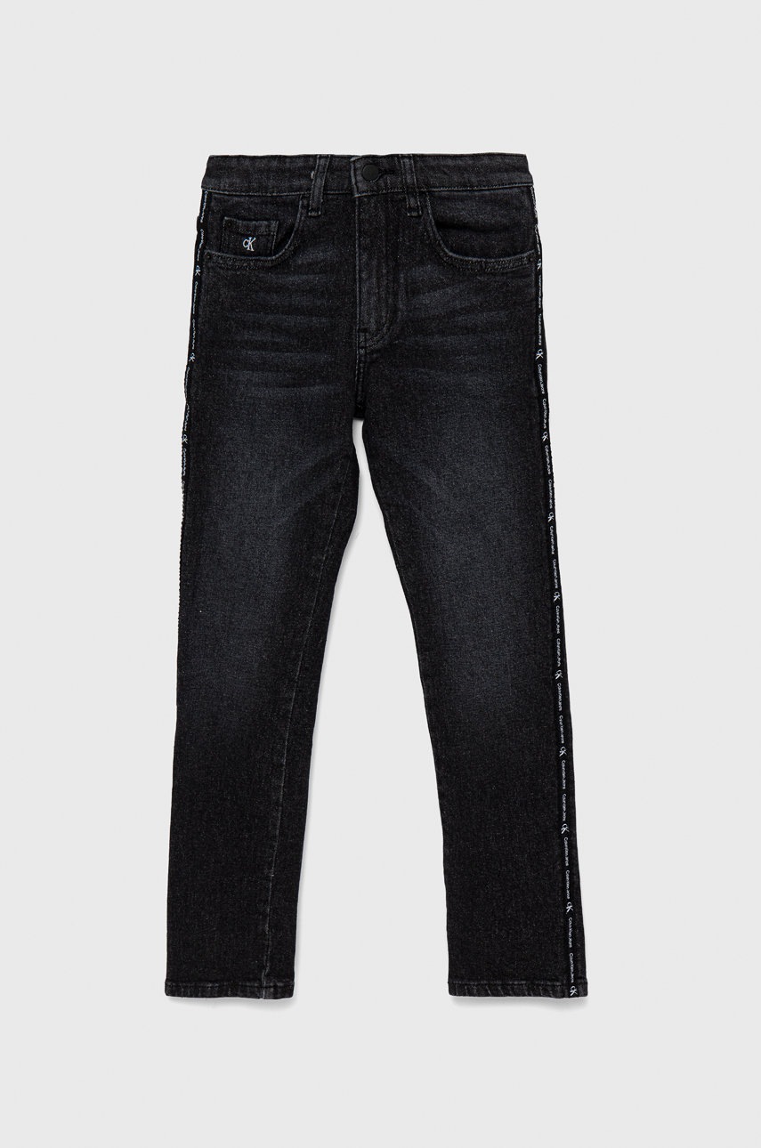 

Детски дънки Calvin Klein Jeans в, Черен
