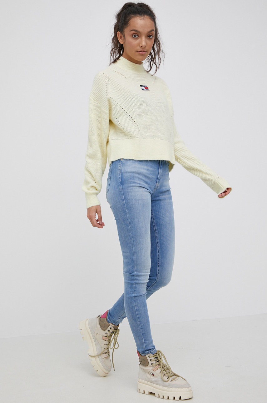 

Джинсы Tommy Jeans Nora Ce115 женские цвет средняя посадка