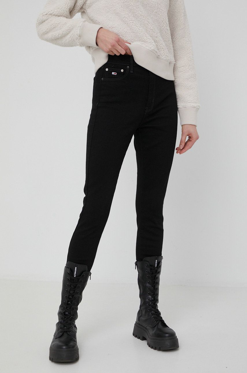 Tommy Jeans jeansi Melany Ce678 femei, high waist answear.ro