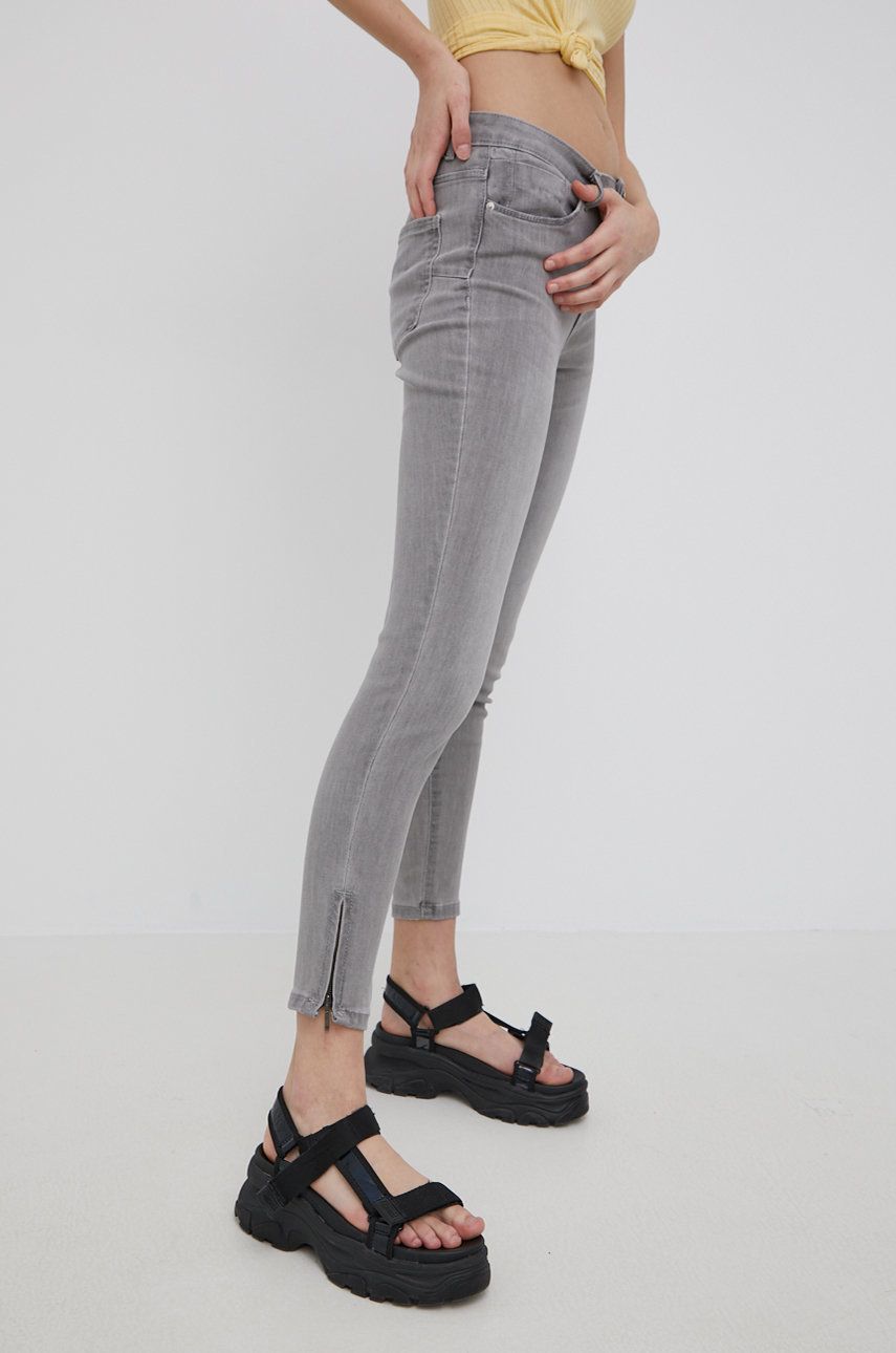 Vero Moda jeansi femei, medium waist answear.ro