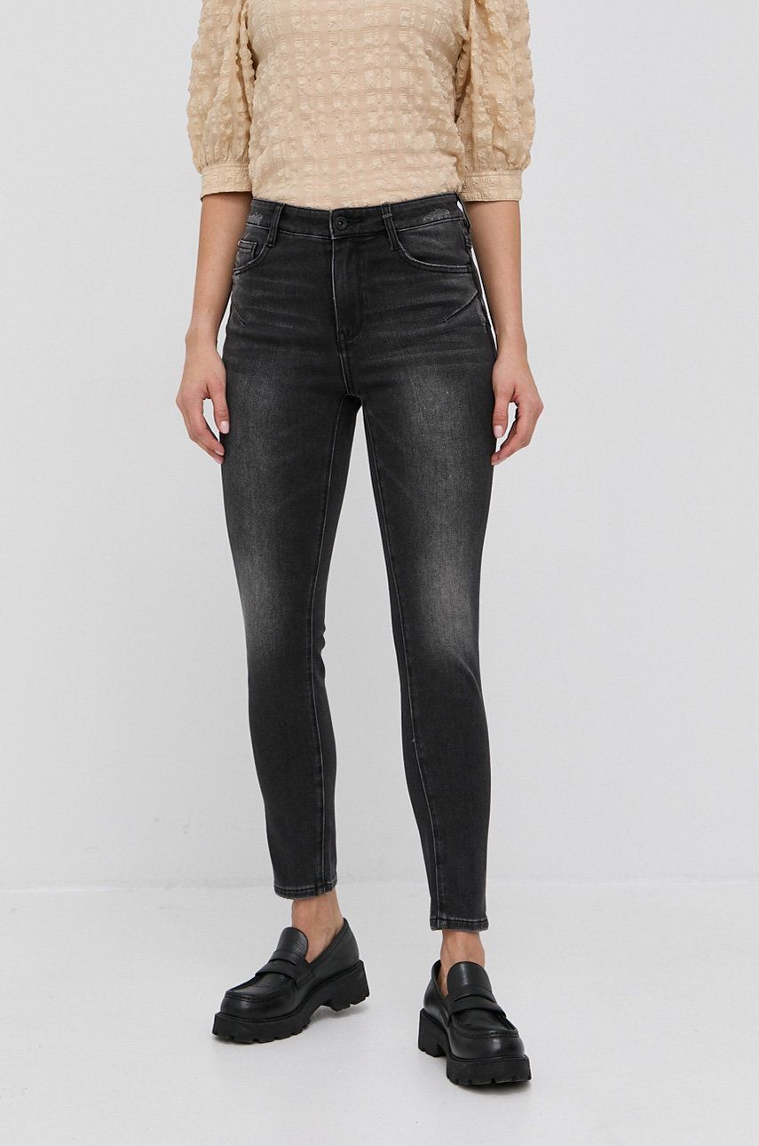 Miss Sixty Jeans din amestec de cașmir Bettie femei, medium waist answear.ro