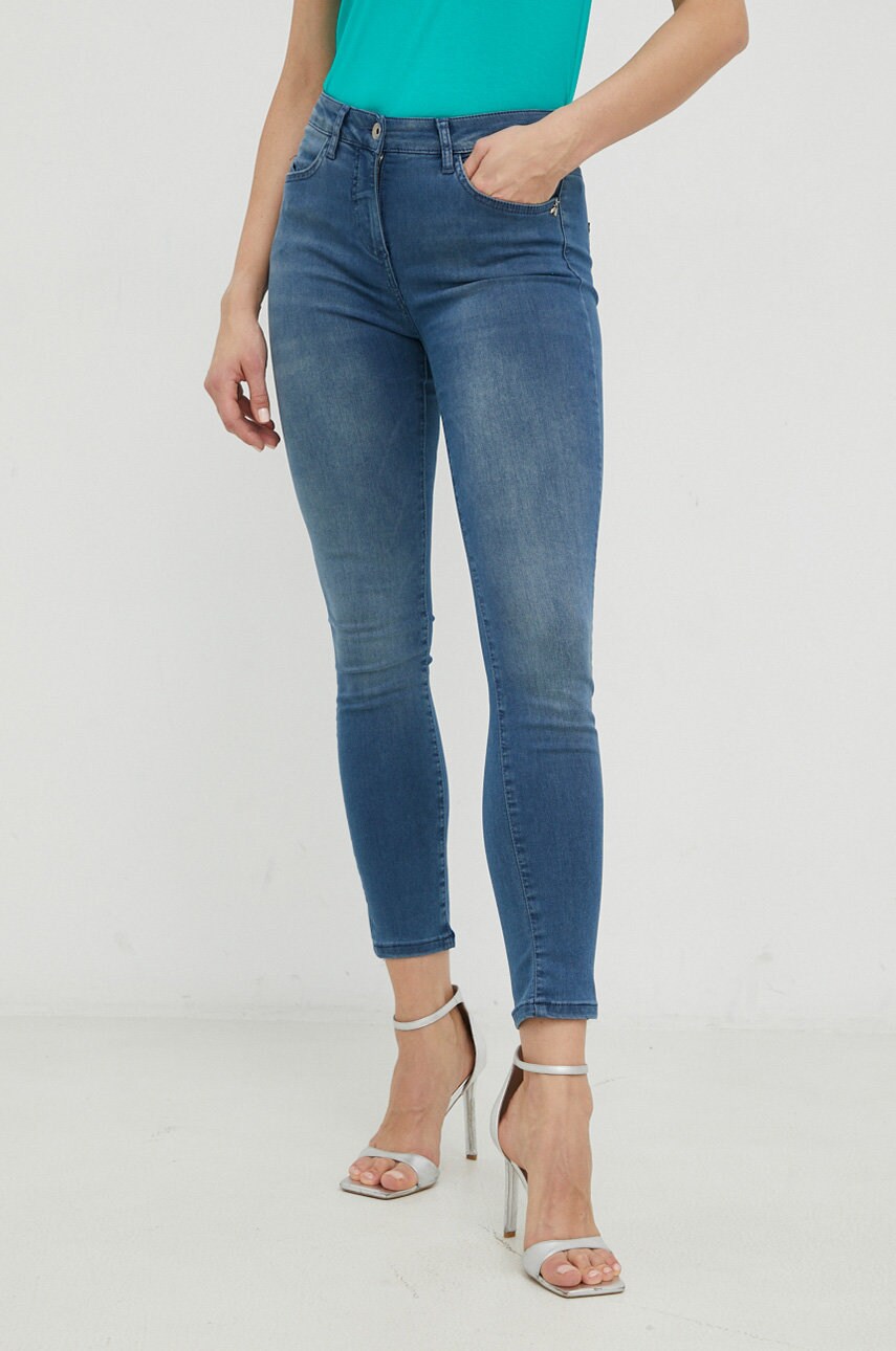 Levně Džíny Patrizia Pepe dámské, medium waist, CP0509 D1HI