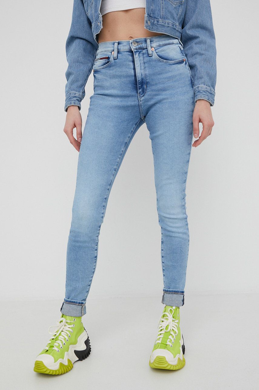 Tommy Jeans jeansi Sylvia Bf1232 femei , high waist 2023 ❤️ Pret Super answear imagine noua 2022