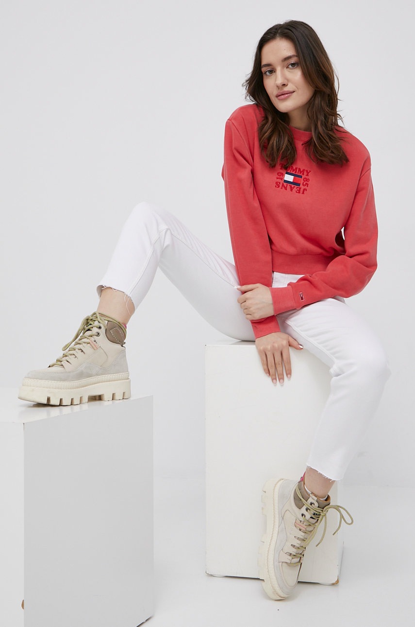 

Джинсы Tommy Jeans Izzie женские высокая посадка