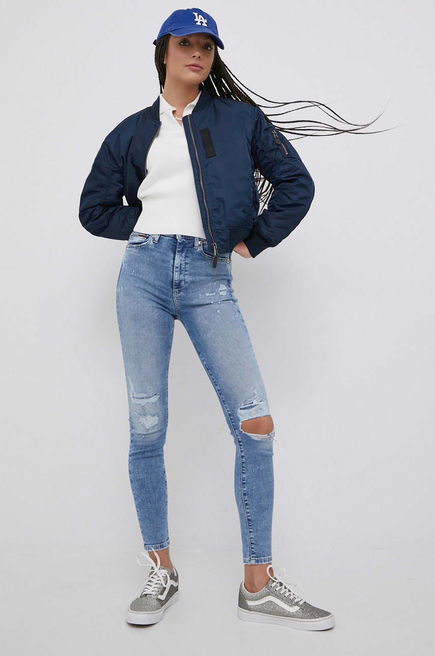 

Джинсы Tommy Jeans Sylvia Bf2215 женские высокая посадка
