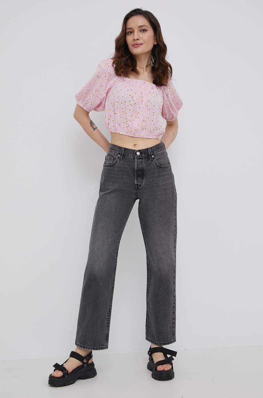 Levi’s jeansi 90s 501 femei, medium waist answear.ro