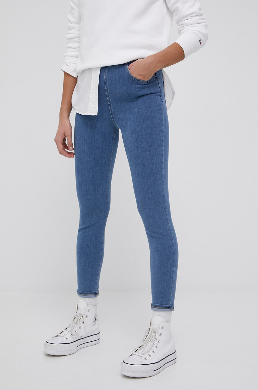 

Дънки Levi's Mile High дамски с висока талия, Син