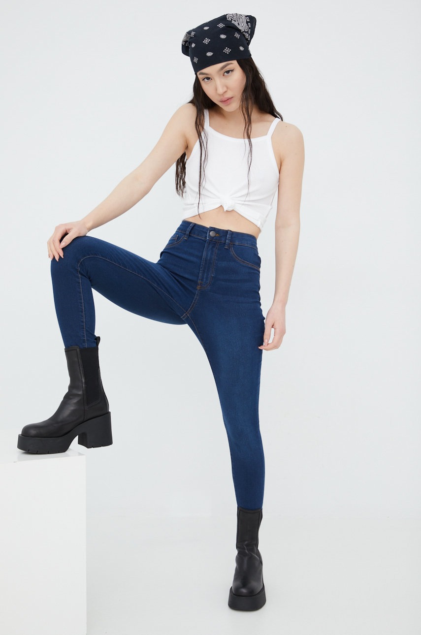 

Дънки JDY в с висока талия, Син