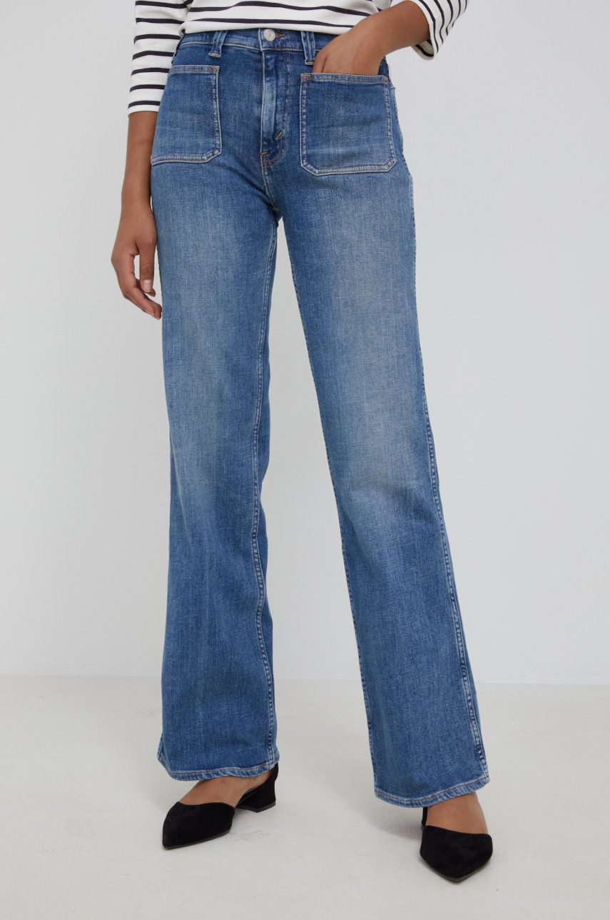 Polo Ralph Lauren jeansy 211855973001 damskie high waist