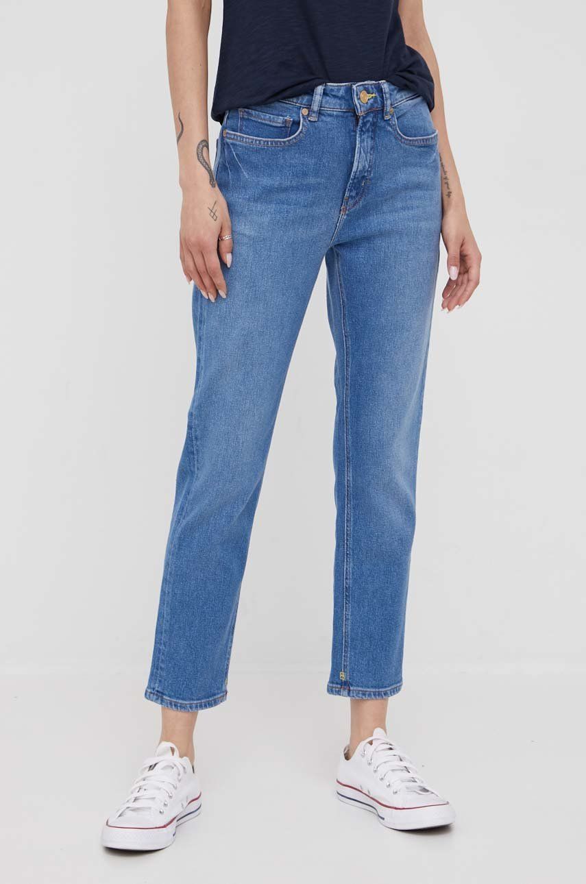 Scotch & Soda jeansi femei , high waist imagine reduceri black friday 2021 answear.ro