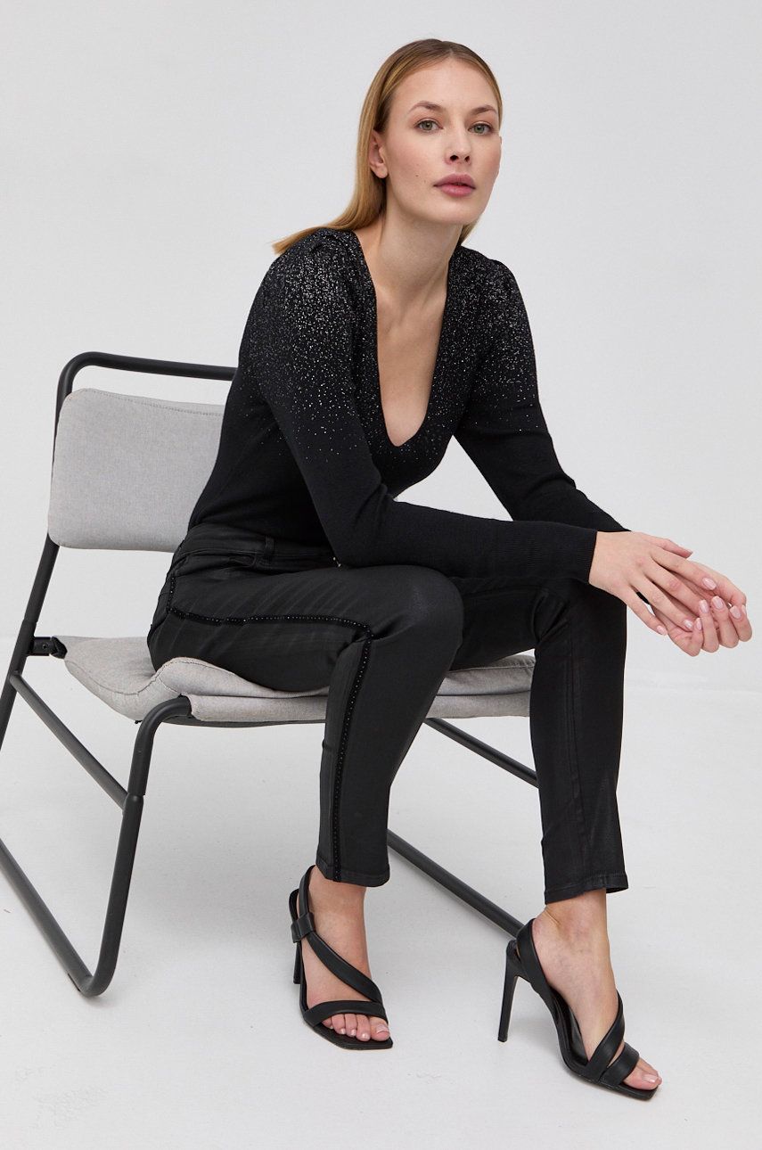 Morgan Pantaloni femei, medium waist 2022 ❤️ Pret Super answear imagine noua 2022