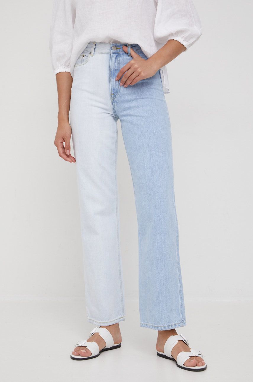 Dr. Denim jeansi femei , high waist answear.ro imagine noua