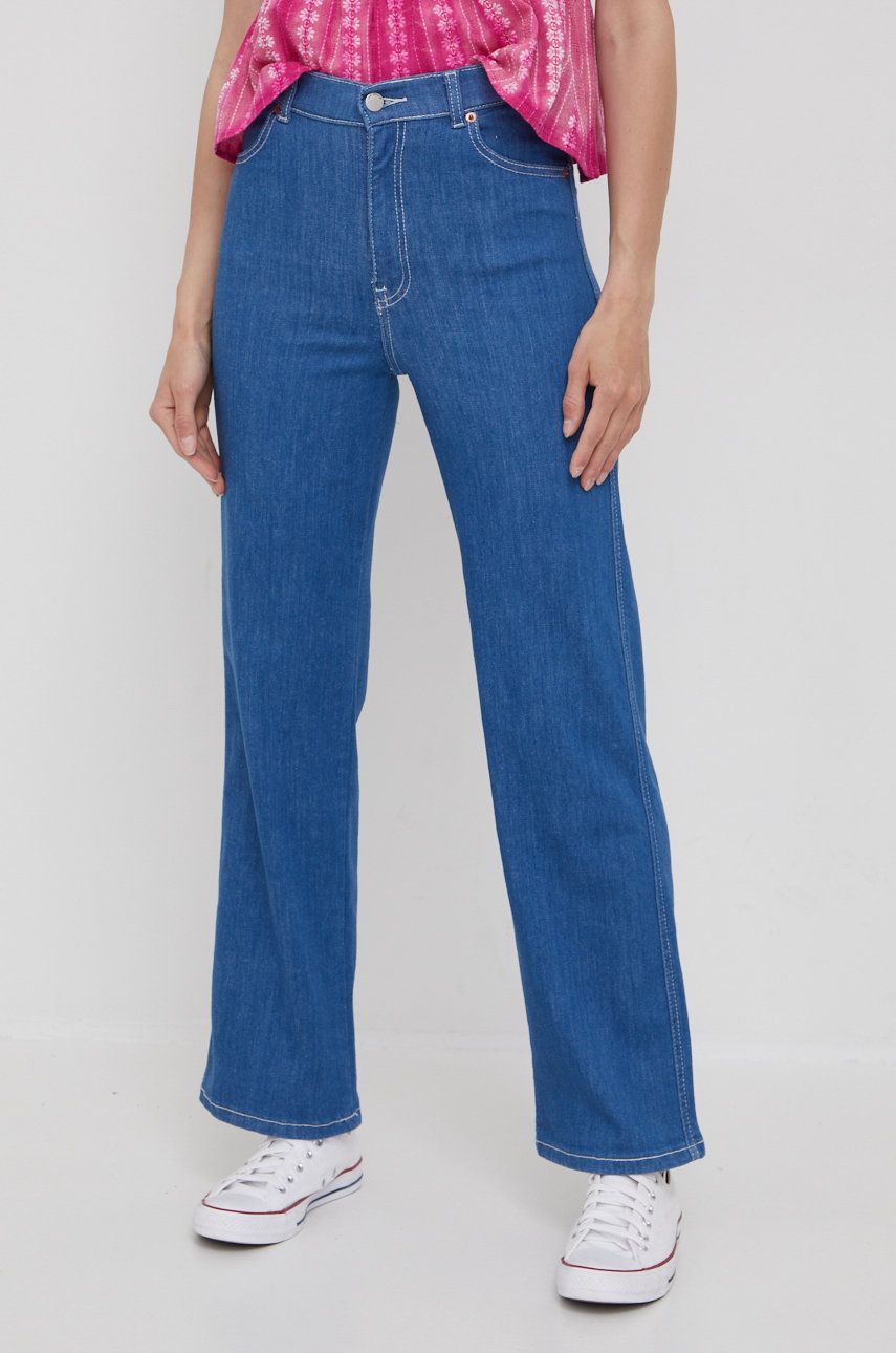 Dr. Denim jeansi femei , high waist answear.ro imagine noua