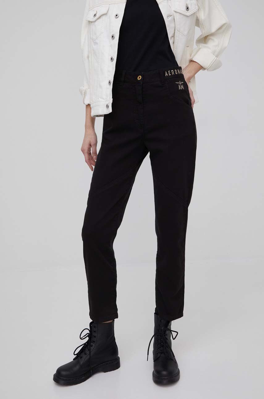 Aeronautica Militare jeansi femei , medium waist 2022 ❤️ Pret Super answear imagine noua 2022