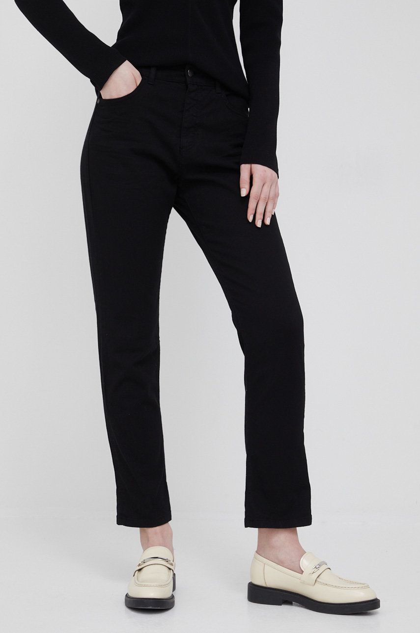 Sisley jeansi femei , high waist answear.ro